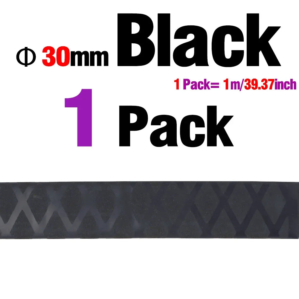Diameter 25mm 30mm X-Tube Heat Shrink Sleeve Wrap Fishing Bulding Handle Cork Rod Grip  Waterproof and Insulation 40 Inch Length