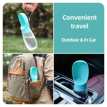 Puppy Water Bottle Portable Dog Drinking Bowls For Small Big Dogs Cat Outdoor Leakproof Pet Water Dispenser Feeder Pug Supplies