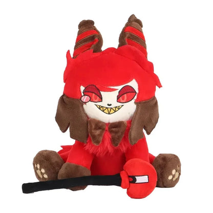 Hot Cat Plush Toy Funny Angel Dust Alastor TV Fans Collecting Gift Cute Cotton Stuffed Plush Doll Kids for Birthday Present