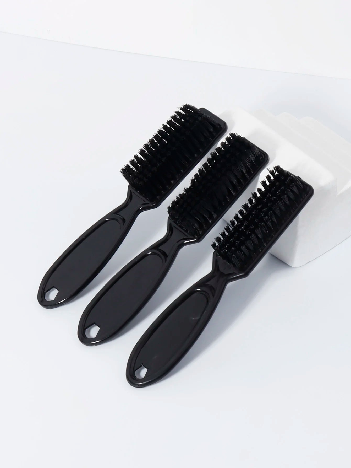 1/2/3pcs beard styling brush professional shaving beard brush hair cutting retro oil head styling carving cleaning brush