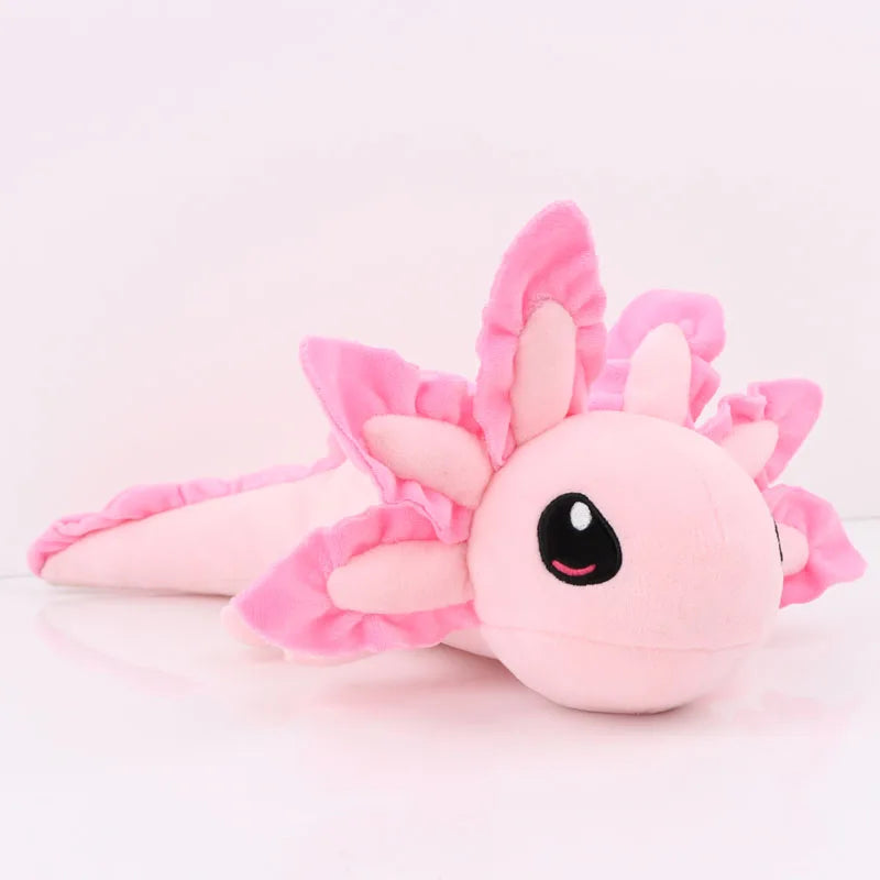 45cm Kawaii Axolotl Plush Toy Soft Stuffed Plushie Doll Cartoon Character Toys Kids Baby Chlidren Christmas Gift