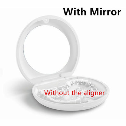 Dental Slim Oral Care Teeth Tooth invisalign Orthodontic Appliance Aligner Retainer Braces Storage Box Organizer Nail Supplies