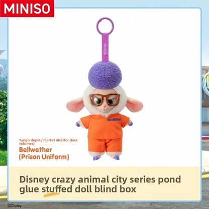 2025 new Disney Zootopia 2 Plush Vinyl Keychain Blind Box Collectible Toy Gift for Girls Animal Mystery Trending Child Toys
