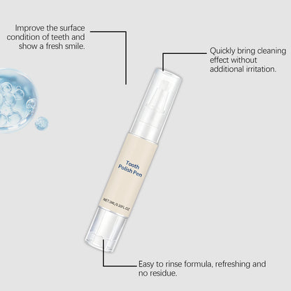Tooth Polish Pen Dental Whitener Remove Stains Reduce Yellowing Teeth Gums Treatment Fresh Breath Tooth Brightening Serum
