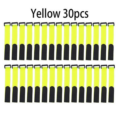 Fishing Rod Tie Holder Strap Suspender Fastener Hook Loop Ties Belt Fishing Rod Strapping Wrap Band Outdoor Fish Tool