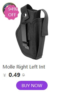 6 Inch Cell Phone Pouch Waist Bag Molle Outdoor Universal Running Mobile Phone Case Bag Camping Hunting Accessories Pouch