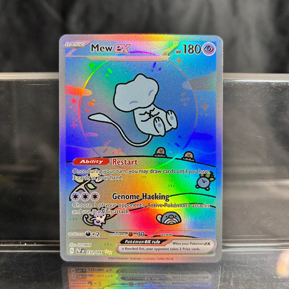 Holographic Game Trading Collection PTCG Proxy Cards Charizard Pikachu Mew EX Singl PKM Foil Cards Gengar VMAX Skyridge (SK)