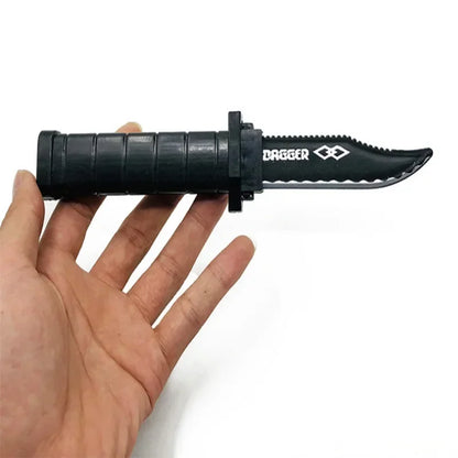 Retractable Prank Knife - Harmless Plastic Comedy Prop for Adults & Kids, Joke Magic Trick Gift