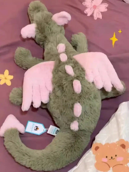 2026 new 55cm Gift And Purple Dragon Keychain Plush Toy Cute And Soothing Companion Plush Toy Holiday Gifts S Ss