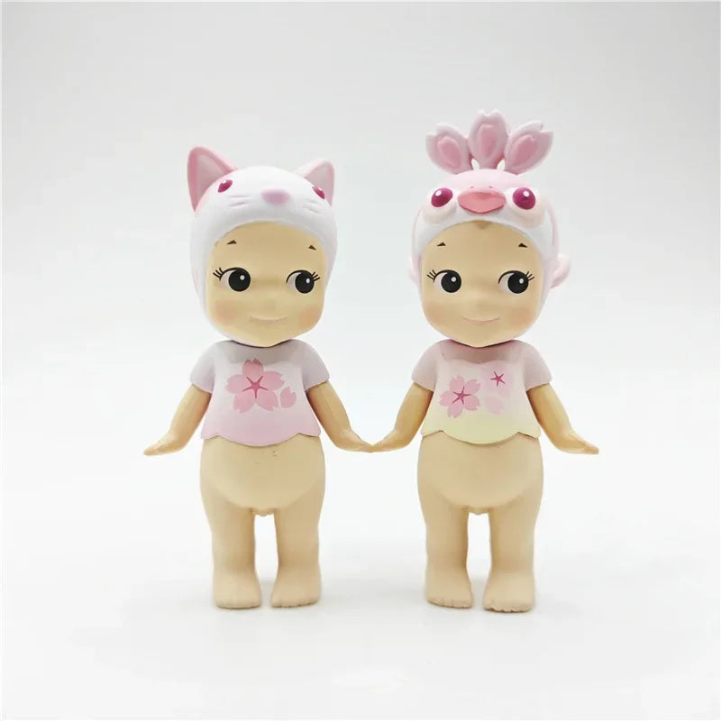 Sonny Angel Cherry Blossom Series Pink Blind Box Toys Anime Action Figure Model Original Ornament Children's Birthday Gifts