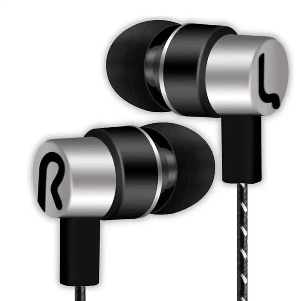 Universal Wired Earphone Noise Reduction In-Ear Stereo Earphones Noodles Style Sport Headset For Samsung Huawei Headphones