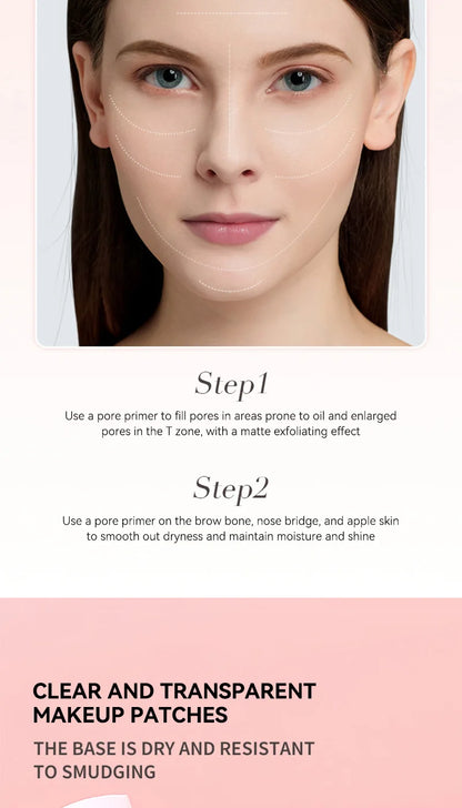 Pre-makeup isolation base stick, less prone to powder sticking, natural makeup effect, matte coverage, and long-lasting makeup