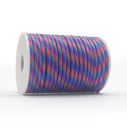30M/50M/100M 7-Core 550 Paracord 4mm Parachute Cord Outdoor Camping Survival Rope Kit Umbrella Tent Lanyard Strap Clothesline
