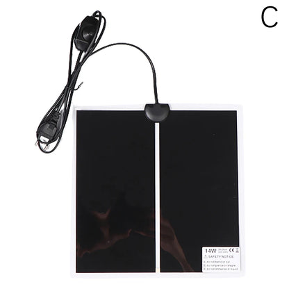 5-45W Terrarium Reptiles Heat Mat Climbing Pet Heating Warm Pads Adjustable Temperature Controller Mats EU/US