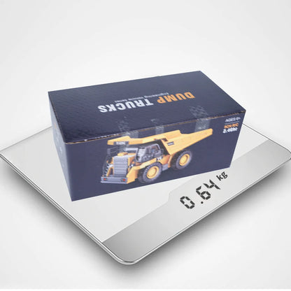 1:20 RC Excavator Dumper Car 2.4G Remote Control Engineering Vehicle Crawler Truck Bulldozer Toys for Boys Kids Birthday Gifts