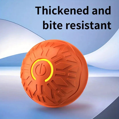 Smart Dog Toy Ball Automatic Interactive Pet Electronic Rolling USB Rechargeable Moving Bouncing for Puppy to Large Dog Chew Toy