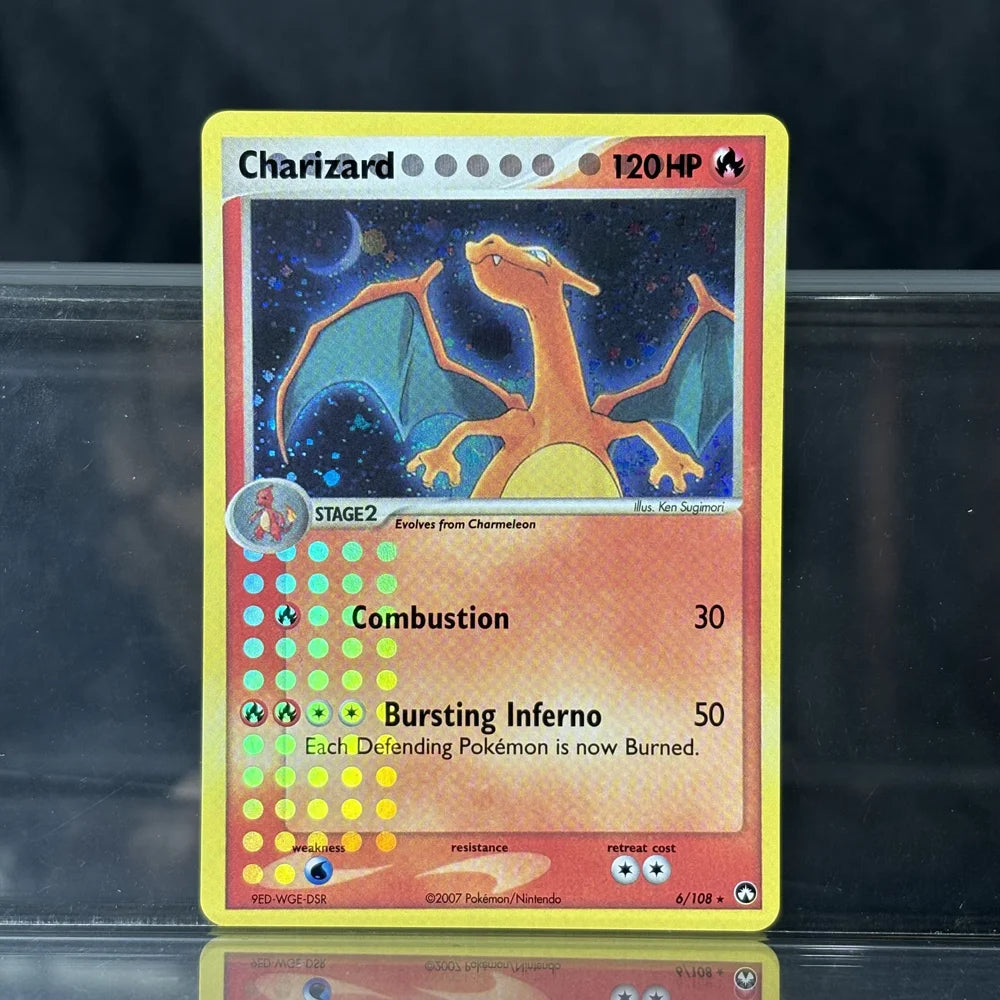 PKM Proxy Card Holographic Sword & Shield Promos and Scarlet & Violet Charizard Hobbies Rare Collection Battle Cards Toys Gifts