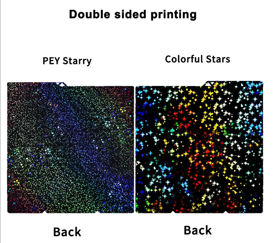 For Anycubic Kobra S1 Plate Pei Sheet 264x276mm Textured Kobra X Combo Build Plate Double Sided PEO PET Kobra S1C build Plate