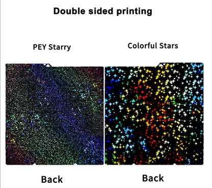 For Anycubic Kobra S1 Plate Pei Sheet 264x276mm Textured Kobra X Combo Build Plate Double Sided PEO PET Kobra S1C build Plate