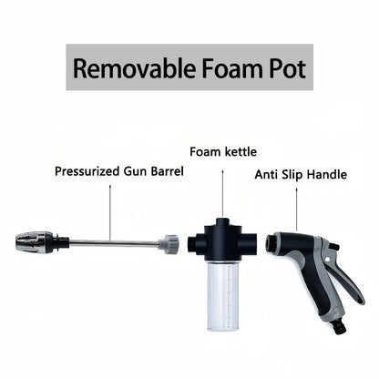 1 Pack High Pressure Spray Water Gun Garden Watering Hose Nozzle Sprinkler Car Washing Gun Car Cleaning Washing Tools