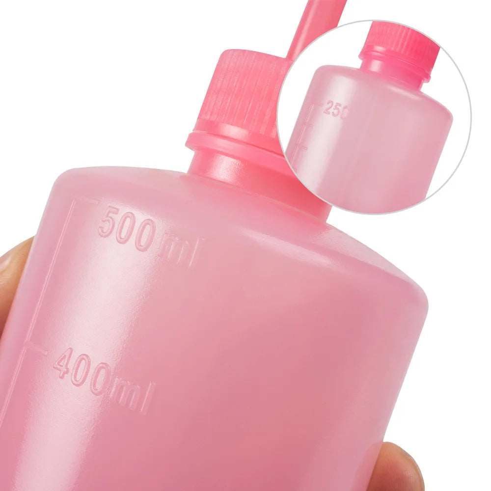 1PCS Tattoo Washing Bottle Clean Squeeze Bottle Eyelash Extension Cleaning Laboratory Measuring Bottles Plastic Makeup Tool