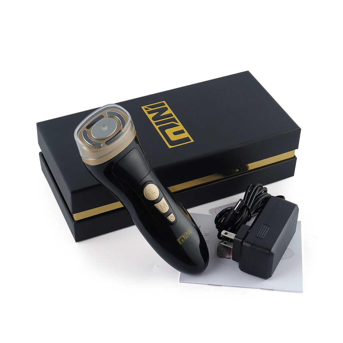 Mini HIFU Machine Ultrasonic RF EMS HIFU Facial Lifting Skin Tightening Device Face Chin Neck Eye Anti Wrinkle Massager Home Use