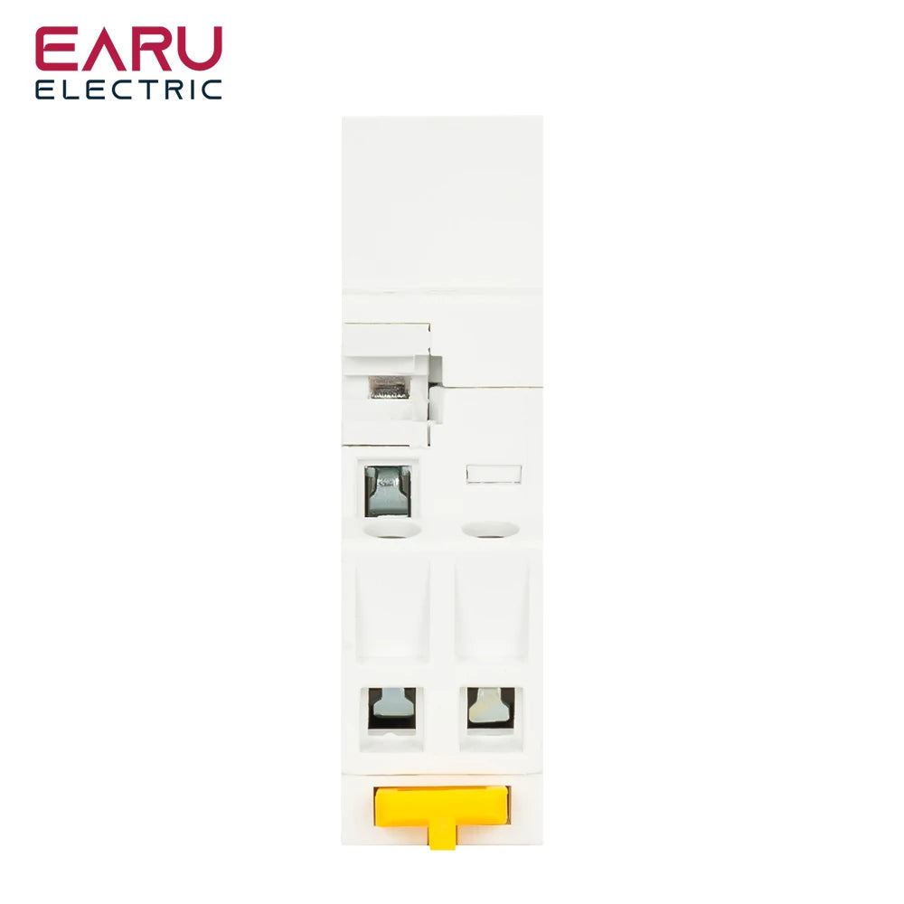 DC 12V/24V AC 110V/220V 50/60Hz 2P 16A 20A 25A 2NO 2NC 1NO1NC Din Rail Mounted Household Modular Contactor for Smart Home House