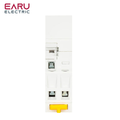 DC 12V/24V AC 110V/220V 50/60Hz 2P 16A 20A 25A 2NO 2NC 1NO1NC Din Rail Mounted Household Modular Contactor for Smart Home House