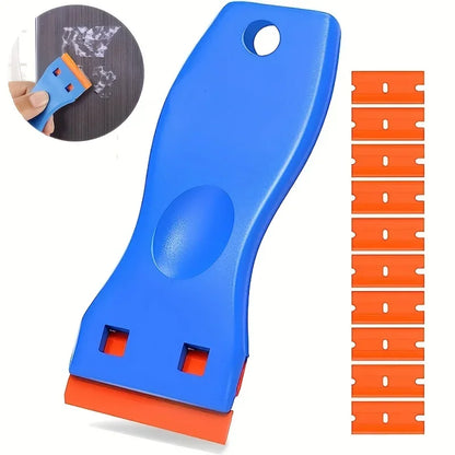 1 Set Car Sticker Removal Multipurpose Plastic Tool Auto Film Glass Home Cleaner