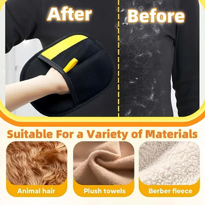 Pet Hair Removal Gloves Brush Brushes Tool Remover Cat Dog Grooming Cleaning Removing Collection Sofa Carpet Clothes House Home