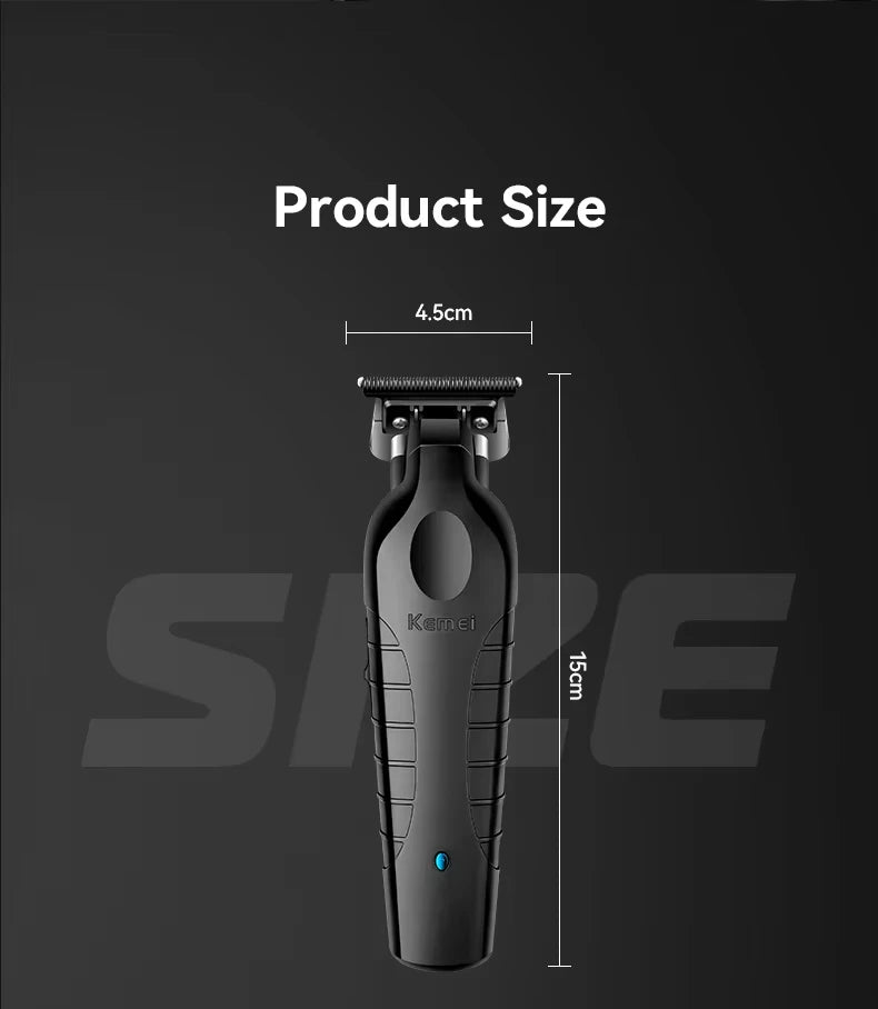Kemei Professional Electric Hair Clippers USB Rechargeable Barber Trimmer Men's Electric Shaver Clippers KM-2299 KM-1102 Kit