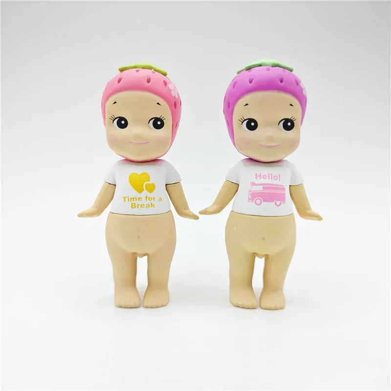 Sonny Angel Blind Box Toys Seoul Series Anime Action Figures Ornaments Strawberry Dolls Fans Children Christmas Birthday Gifts