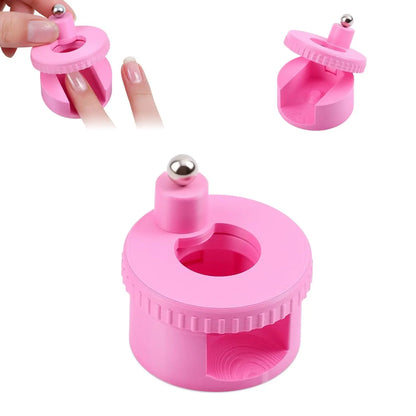 Rotating Cat Eye Nail Magnet Wide Light Glass Bead Effect Multifunctional Strong Automatic Nail Art Magnetic for Gel Nail Polish