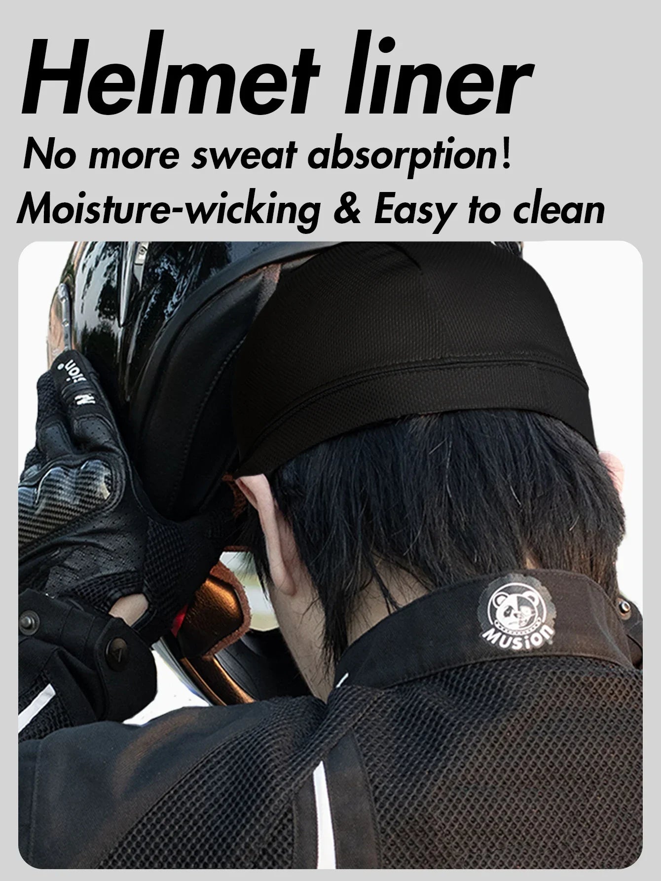 Cooling Quick Dry Breathable Mesh Beanie Hat Fishing Hiking Runing Sports Hat Cycling Motor Helmet Inner Cap Sweat Head Wraps