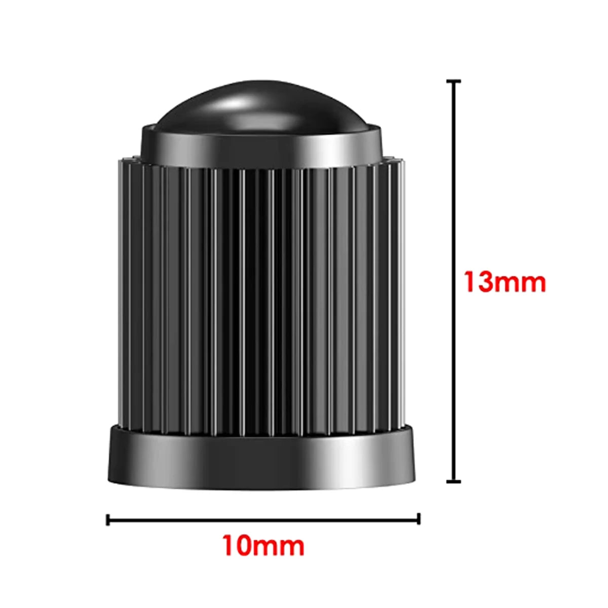 PINMOAP Valve Cap Tire Valve Dust Cover With Built-In Seal Suitable For Universal Valve Caps For Automobiles Motorcycles Bicycle