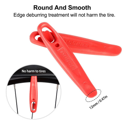3Pcs High Quality Nylon Bicycle Tire Lever Lightweight Tire Pry Bar Crowbar MTB Bike Wheel Repairing Tool Tire Opener Remover