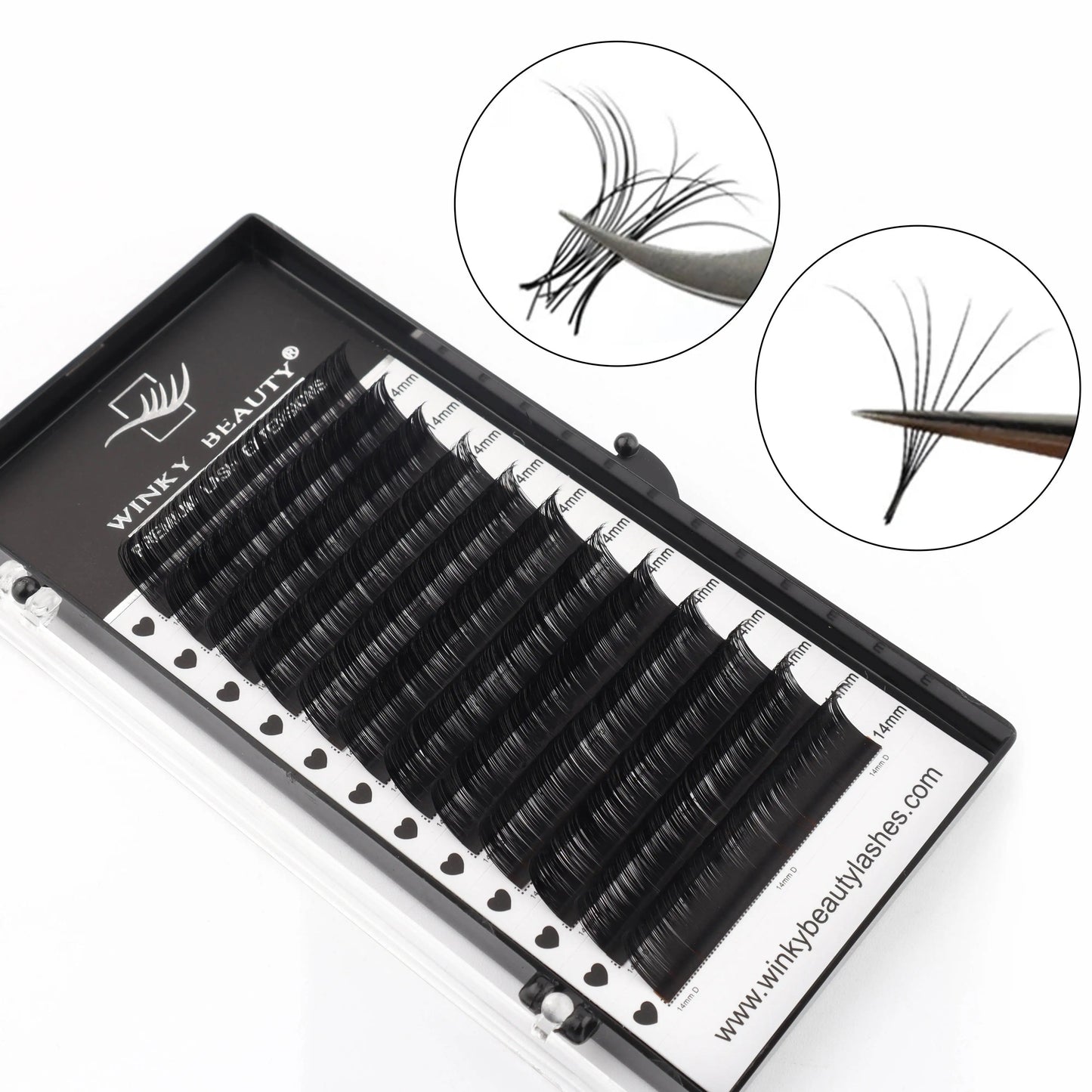1 pc 0.03-0.20mm C/CC/D/DD Curl Eyelash Extension Thin and Soft Material Volume Lash Individual Eyelashes Premium Fake Lashes