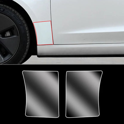 For Tesla Model3/Y 2017-2025 Front Door Rear Door Protective Film Invisible Car Clothing TPU Film Decoration for Model Y Juniper