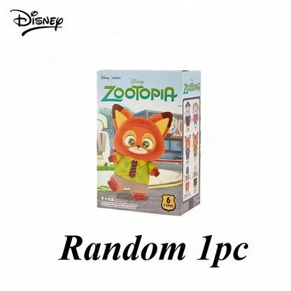 2025 new Disney Zootopia 2 Plush Vinyl Keychain Blind Box Collectible Toy Gift for Girls Animal Mystery Trending Child Toys