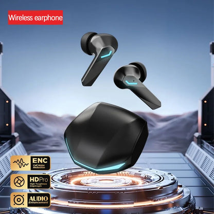 2026 New HOT Earphone Bluetooth 5.3 Headphones with Mic 9D Stereo Pro 6 Earbuds Dual Modes Music Game Wireless Headset Choice