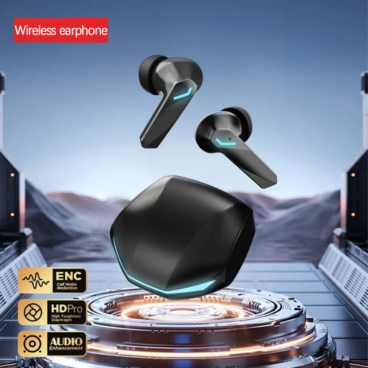 2026 New HOT Earphone Bluetooth 5.3 Headphones with Mic 9D Stereo Pro 6 Earbuds Dual Modes Music Game Wireless Headset Choice