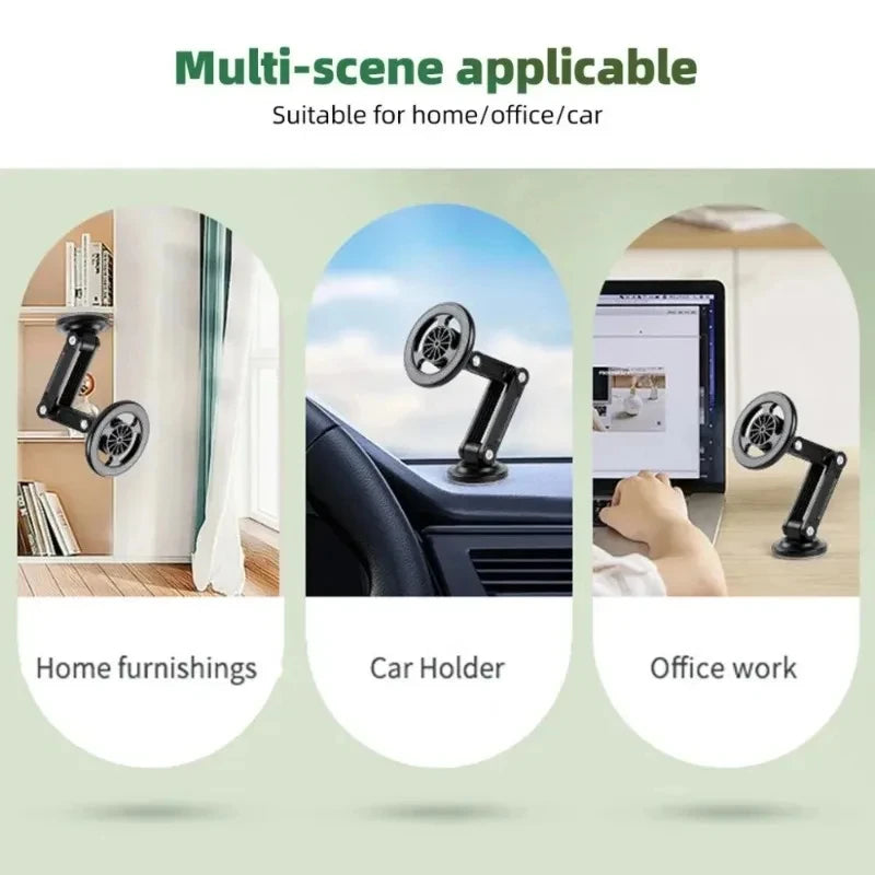 360° Rotate Strong Magnetic Car Phone Holder For Foldable Phone Stand Air Vent Magnet Mount Mobile stand
