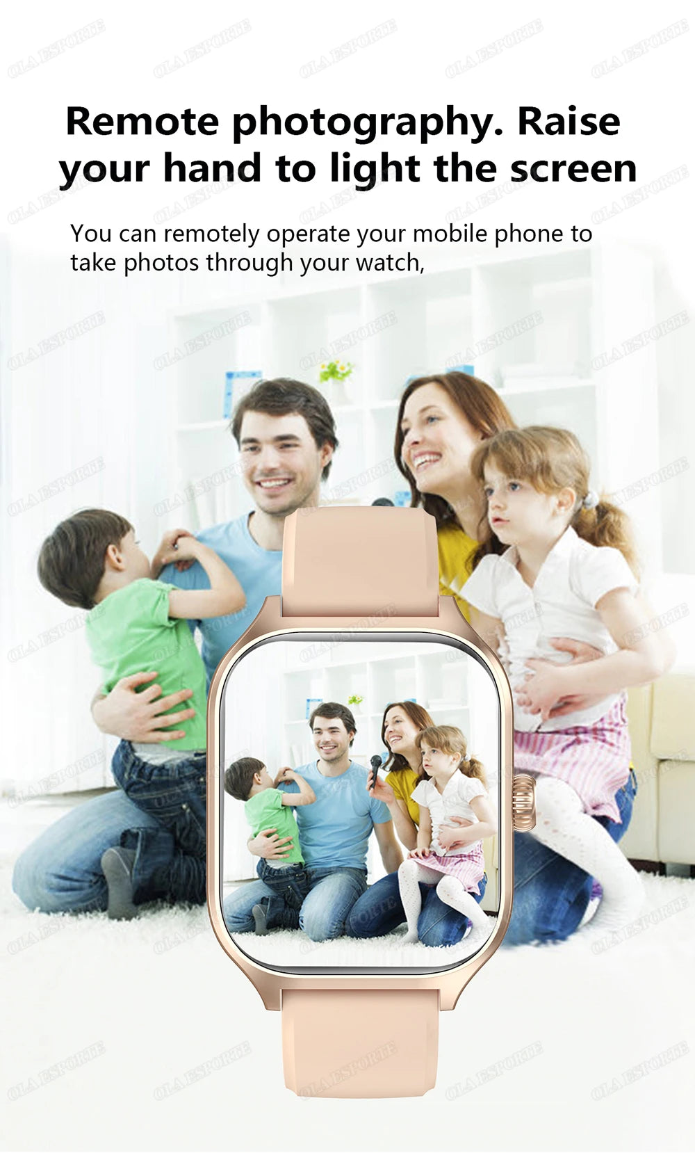 Smart Watch Men 2.01 Inch AMOLED Screen Waterproof Multiple Sport Mode Fitness HD Bluetooth Calls Smartwatch Men Women Bracelet