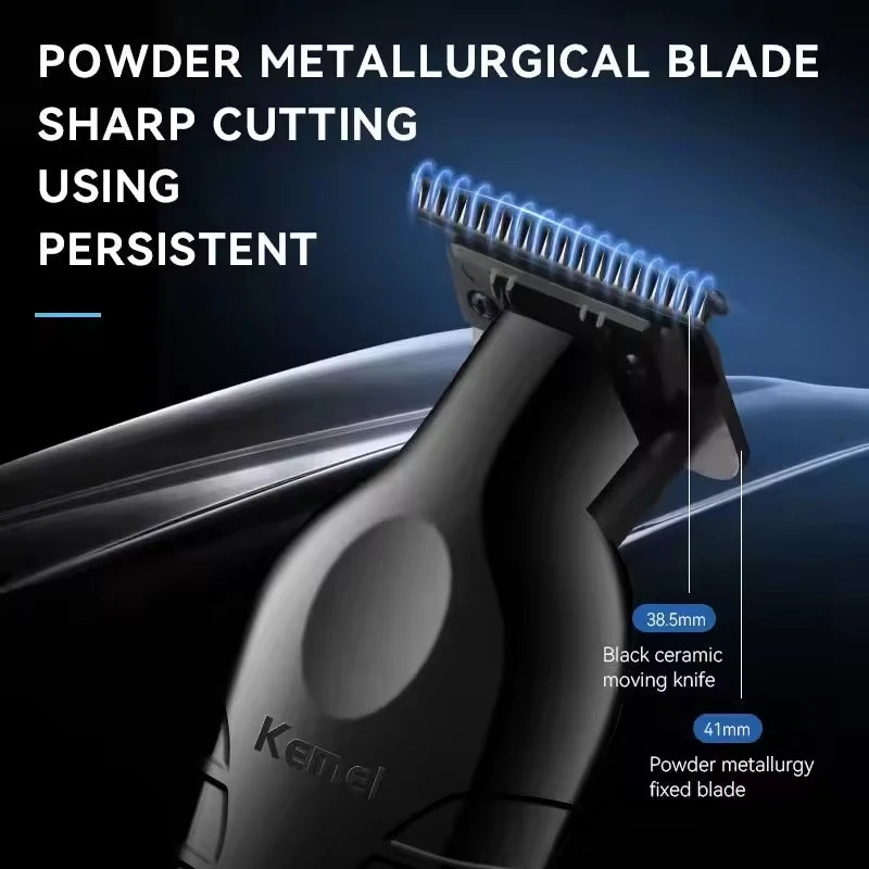Kemei Professional Electric Hair Clippers USB Rechargeable Barber Trimmer Men's Electric Shaver Clippers KM-2299 KM-1102 Kit