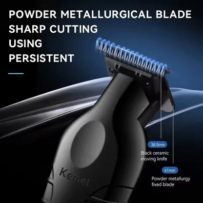 Kemei Professional Electric Hair Clippers USB Rechargeable Barber Trimmer Men's Electric Shaver Clippers KM-2299 KM-1102 Kit