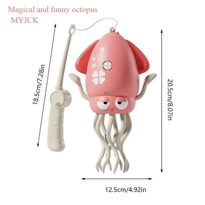 Dancing Octopus Electronic Pets Luminous Fidget Toys Interactive Antistress Stress Relief Toy for Toddler Baby Children Adult