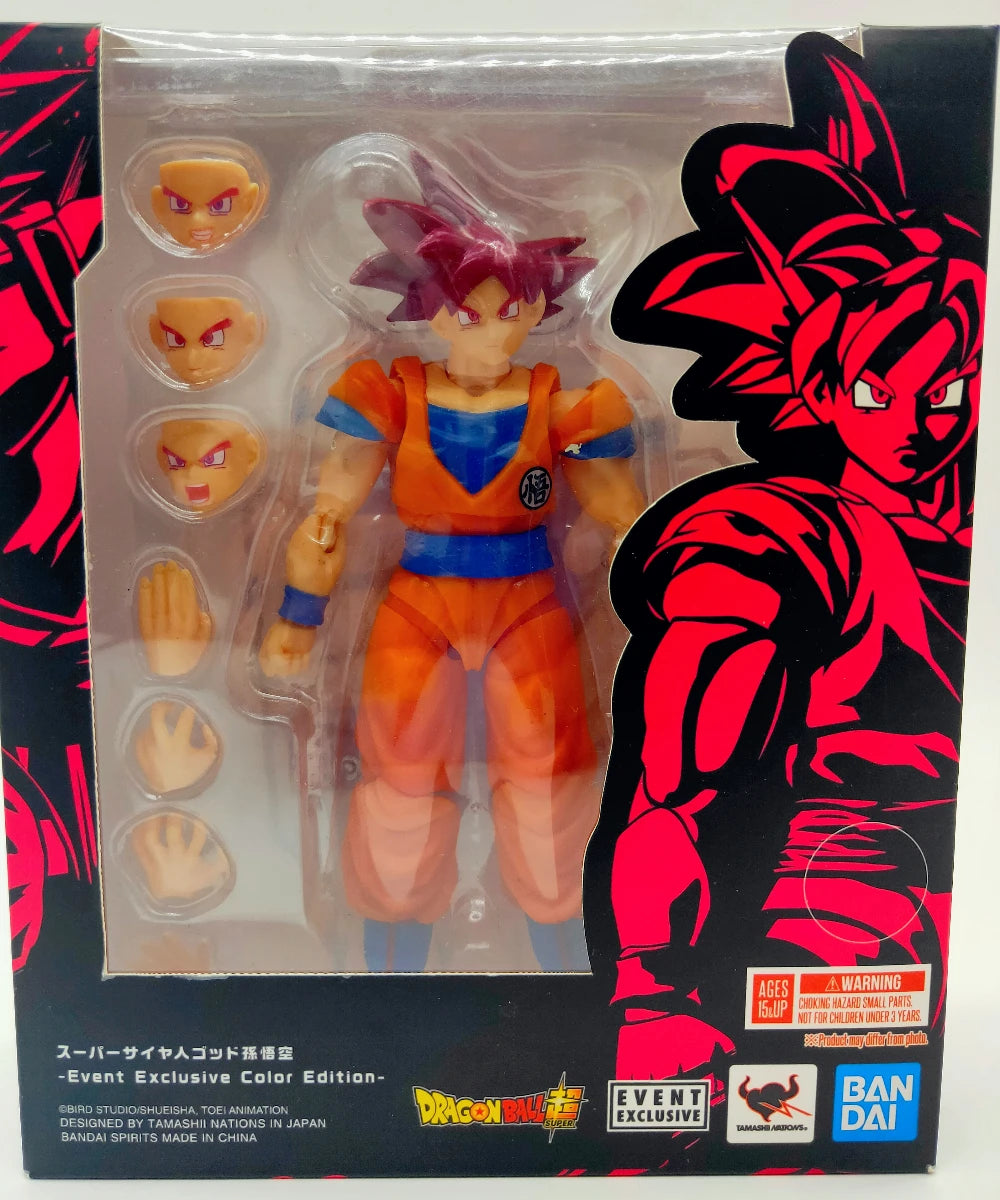 Dragon Ball SHF Goku Vegeta Action Figure Super Saiyan Gogeta Dbz Figurine PVC Collection Model Toys for Kids Gifts