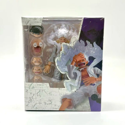 In Stock Bandai S.H.Figuarts SHF ONE PIECE MONKEY.D.LUFFY GEAR5 Model Kit Action Figures Model Toy Gift for Children