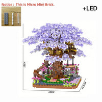 LED Purple Tree