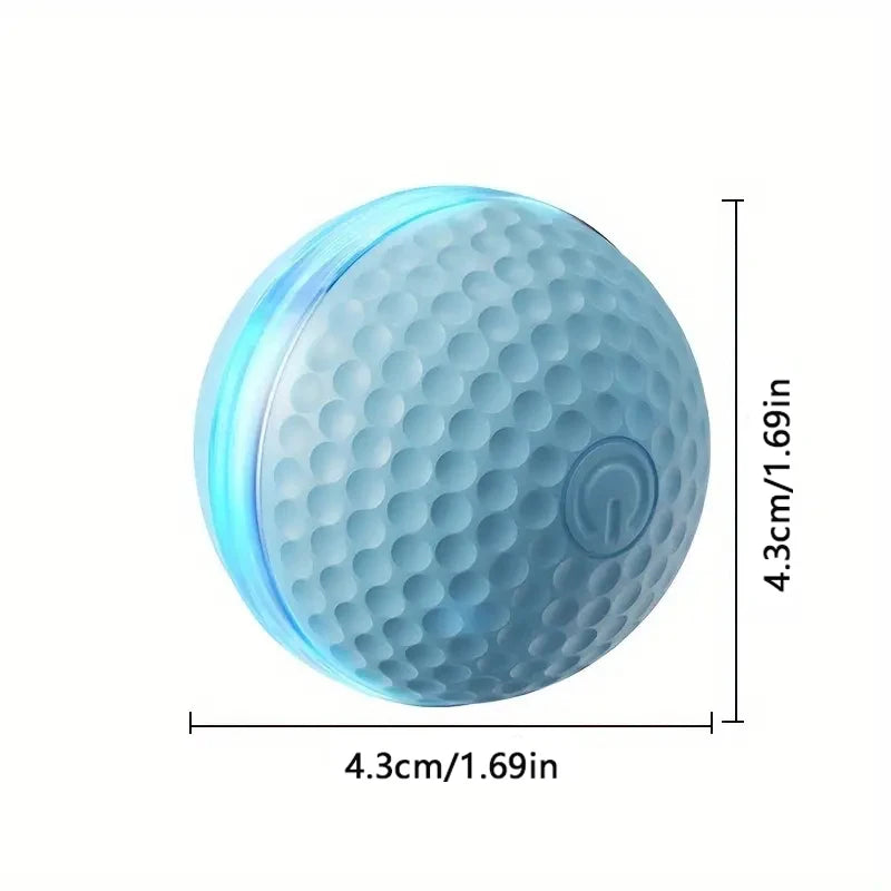 Smart Cat Toys Ball Automatic Interactive Pets Electric Rolling Teaser USB Rechargeable Kitty Moving Bouncing Ball Birthday Gift